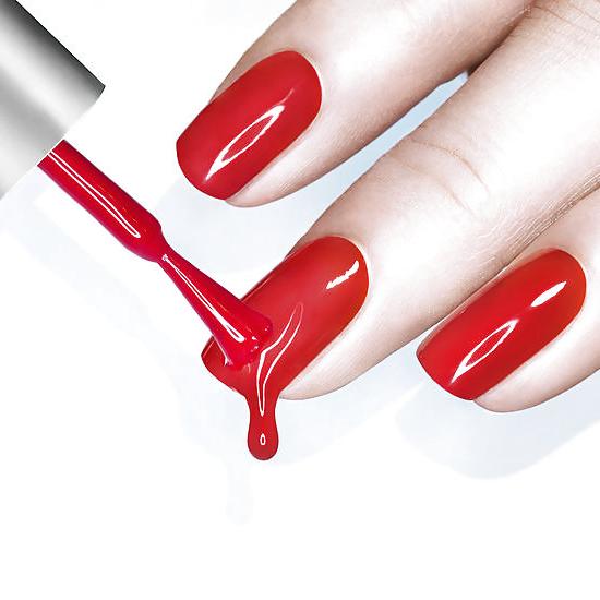25P Red Lips, Red Nails