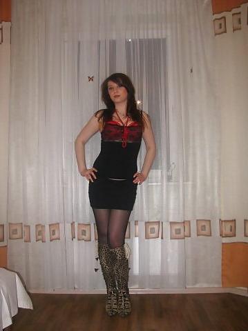 25P Pantyhose skirt amateur