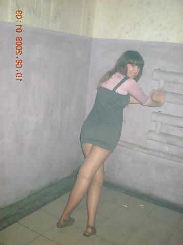 25P Pantyhose skirt amateur