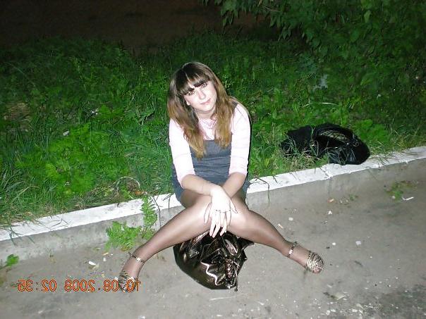 25P Pantyhose skirt amateur