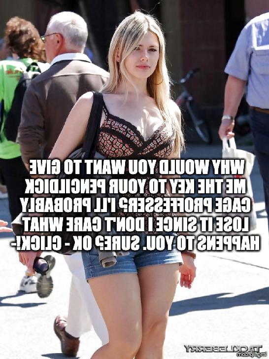 6P Chastity Captions 