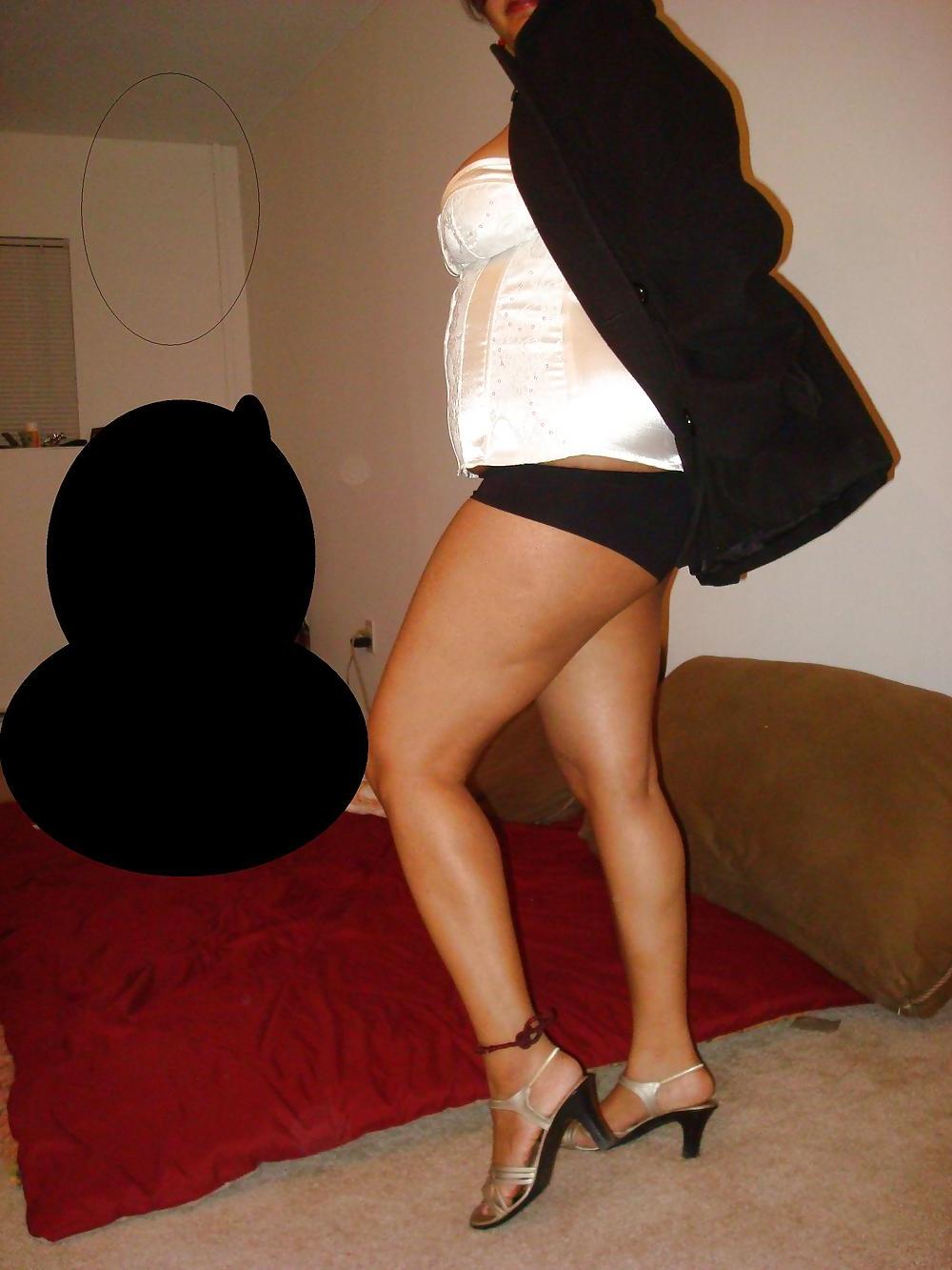 19P My wife posing for a friend