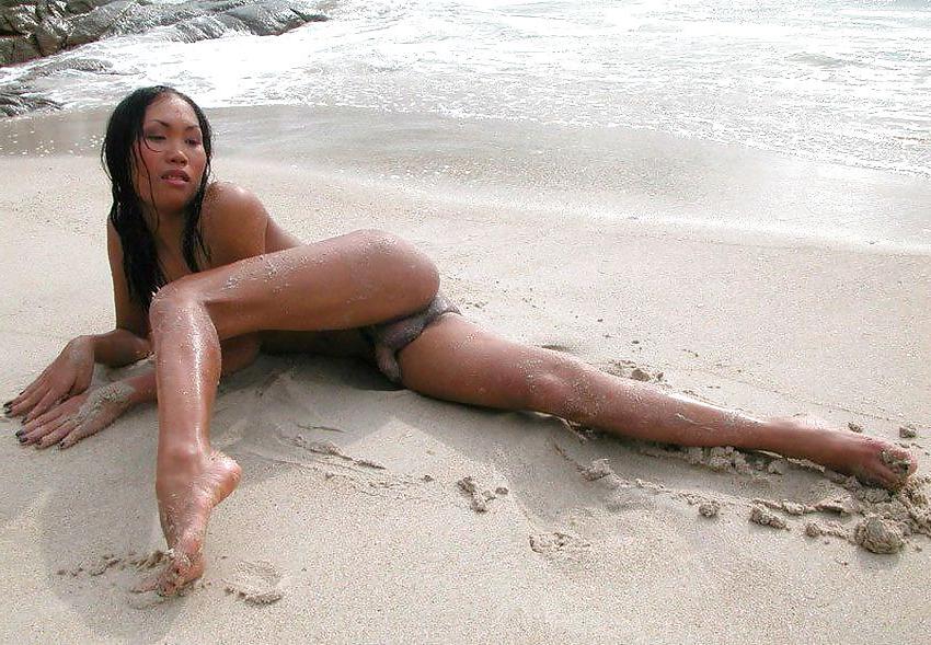 25P Ladyboys on the beach