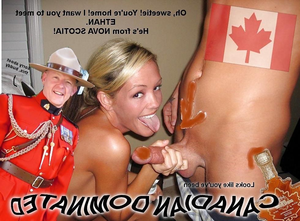 8P Canadian Domination Captions