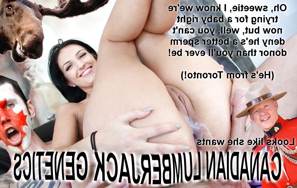 8P Canadian Domination Captions