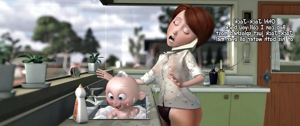 25P Helen Parr (Slut wife of The Incredibles) 