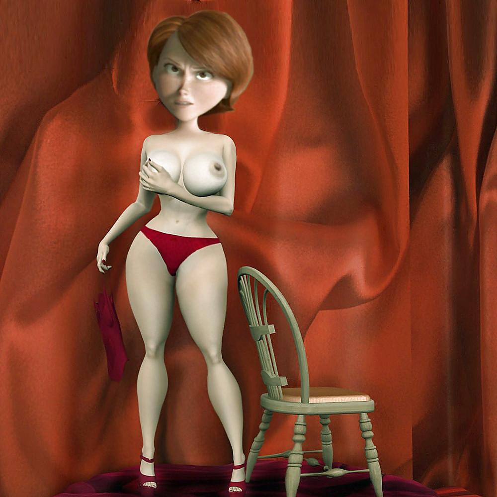 25P Helen Parr (Slut wife of The Incredibles) 