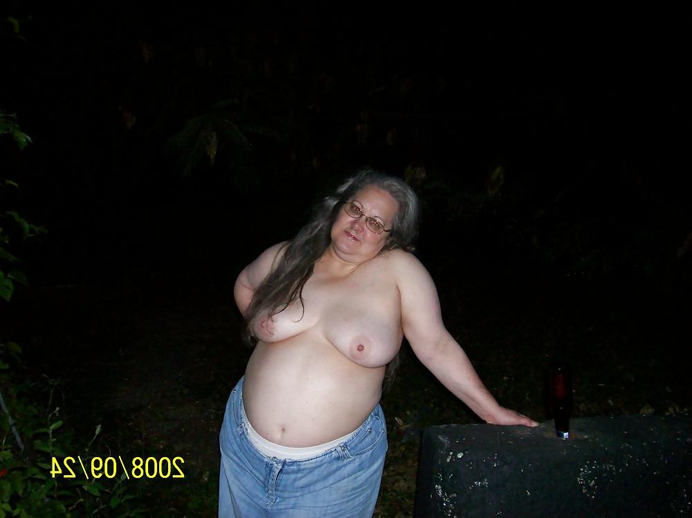 15P My wife showing off for a friend