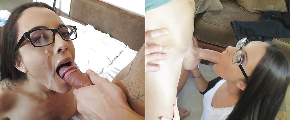 25P From the Moshe Files: New Before After Cum Facial 6