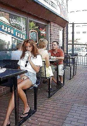 16P Public flashes ass tits and pussy to adore