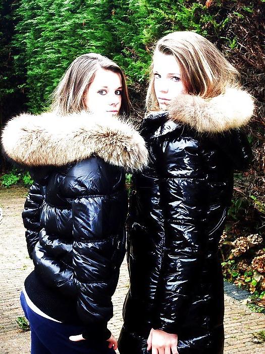 25P Shiny Moncler Down Jackets