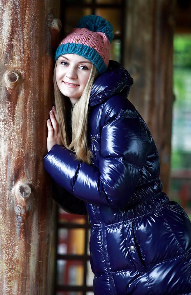 25P Shiny Moncler Down Jackets