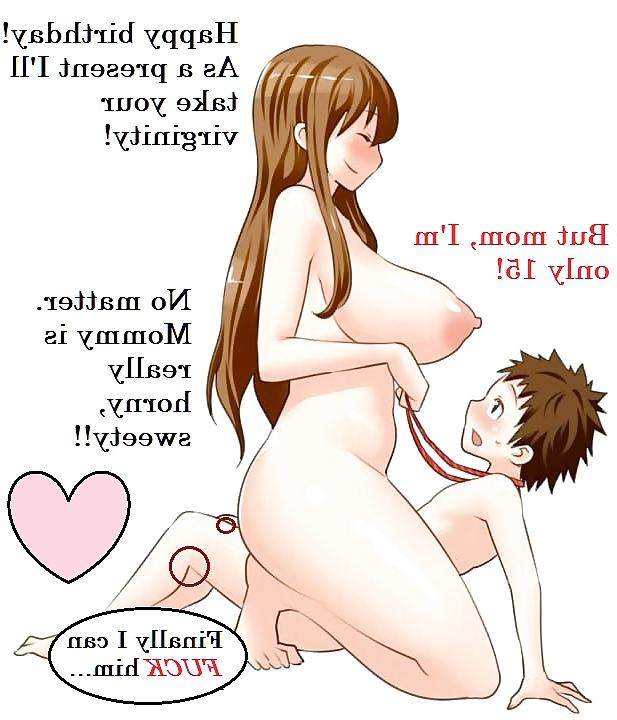 11P Hentai Captions: Taking virginity