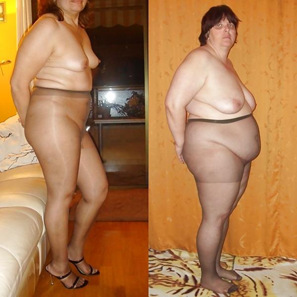 6P My friend Molly and me in pantyhose