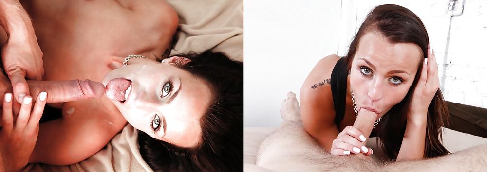 25P From the Moshe Files: NEW Before After Cum Facial