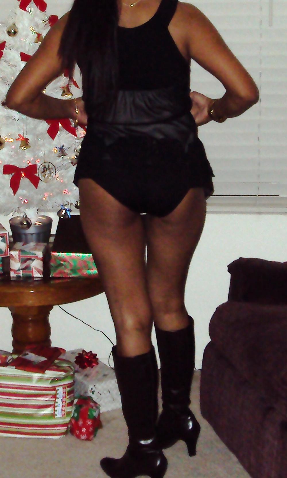 23P Baby Doll waiting for Santa.  She wants him to fuck her!