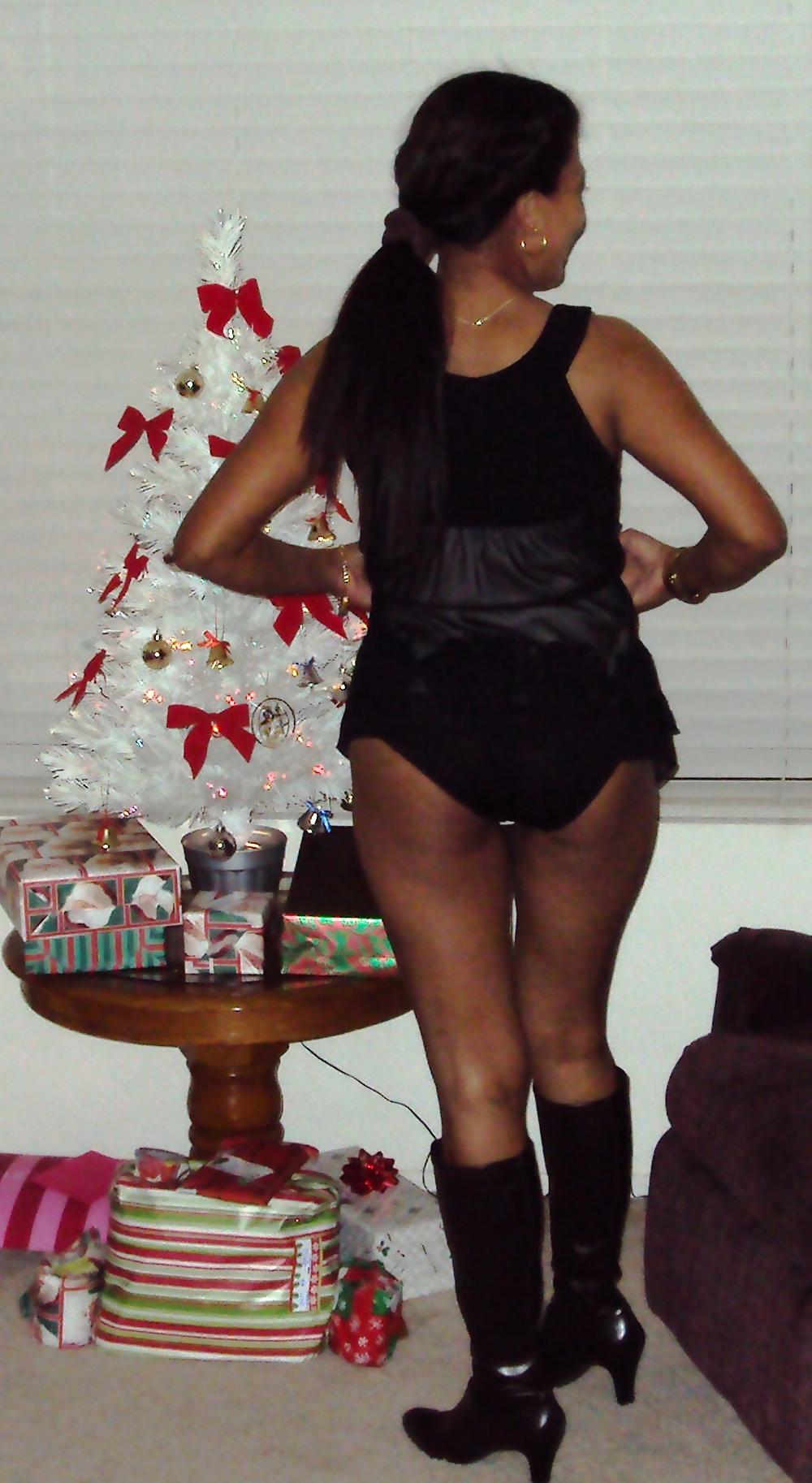 23P Baby Doll waiting for Santa.  She wants him to fuck her!