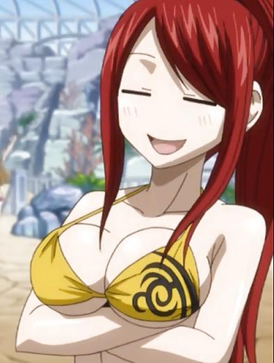 21P Erza hentai collection