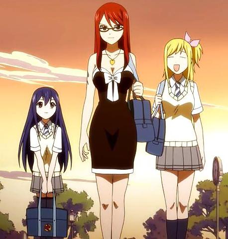 21P Erza hentai collection