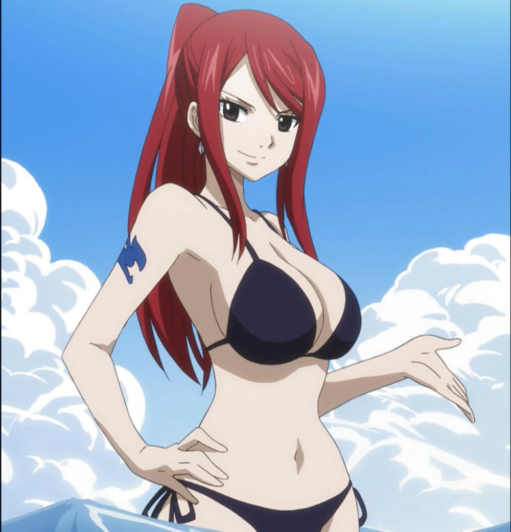 21P Erza hentai collection