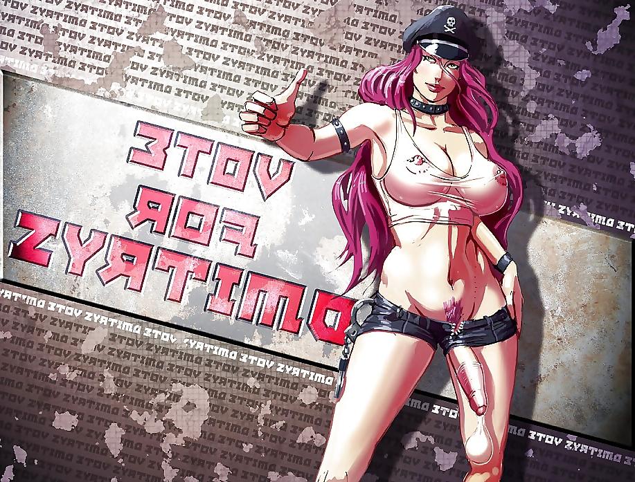 25P Shemale Tranny Cartoons