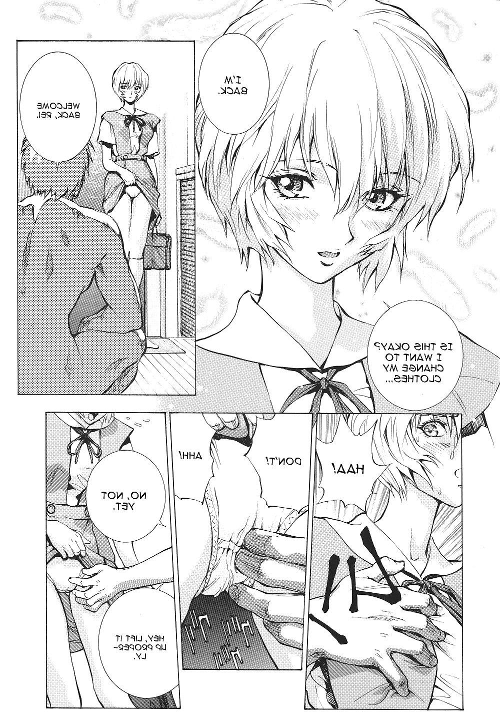 25P Evangelion Hentai - Naisho no Ayanami
