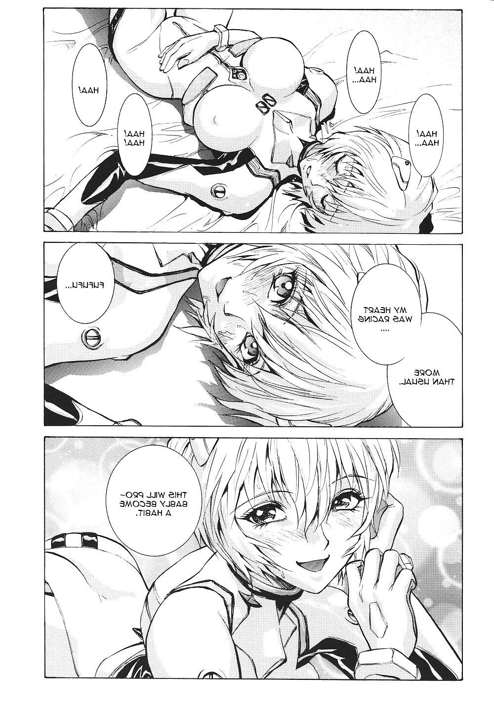 25P Evangelion Hentai - Naisho no Ayanami