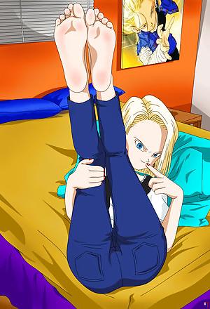 12P Hentai perfect feet