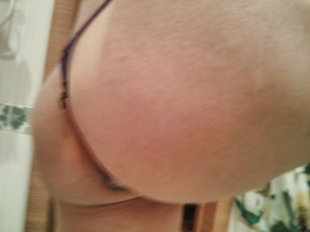 9P Insert buttplug panties, dress and go to work