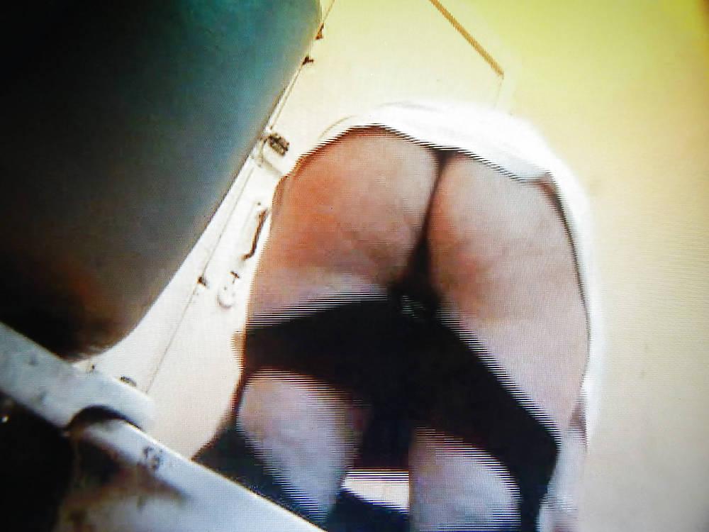 5P Hidden cam of my mother in lew wisiting us last week