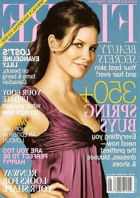 25P Evangeline Lilly HOT Magazine Covers