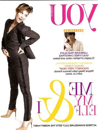 25P Evangeline Lilly HOT Magazine Covers