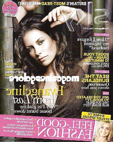 25P Evangeline Lilly HOT Magazine Covers