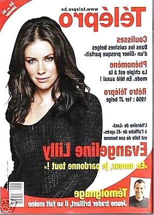 25P Evangeline Lilly HOT Magazine Covers
