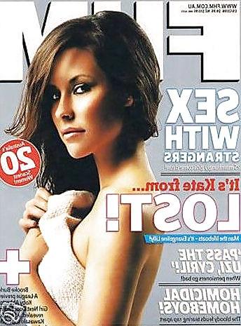 25P Evangeline Lilly HOT Magazine Covers