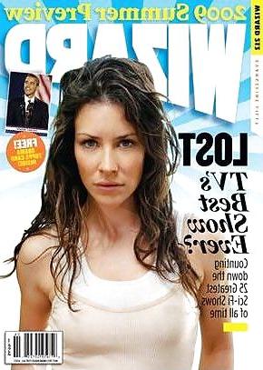 25P Evangeline Lilly HOT Magazine Covers