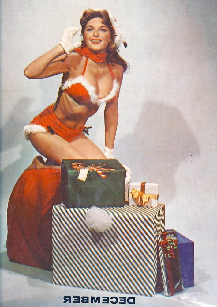 15P Julie London - Pin Up Shots For 1956 Calendar Girl Album 