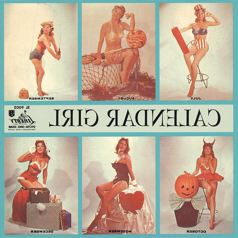 15P Julie London - Pin Up Shots For 1956 Calendar Girl Album 
