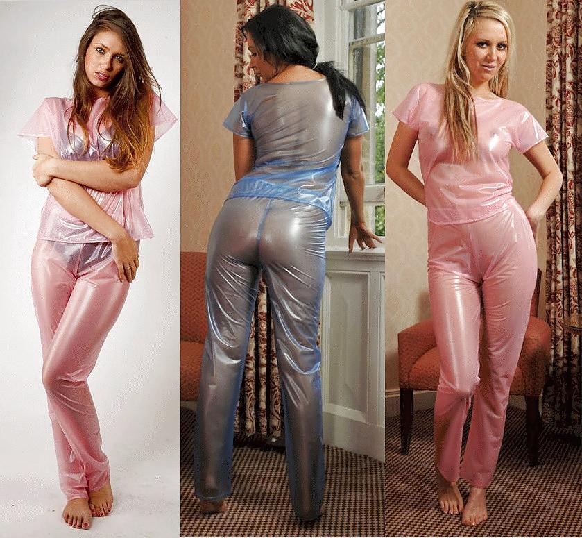 22P Mädchen in transparenter Kleidung