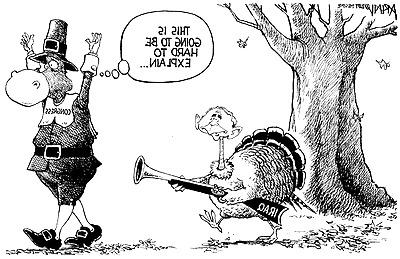 25P Funny Happy Thanksgiving by SLAVE2PUSSY