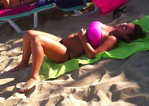 16P Candid beach