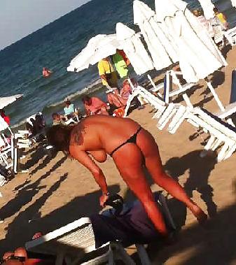 16P Candid beach