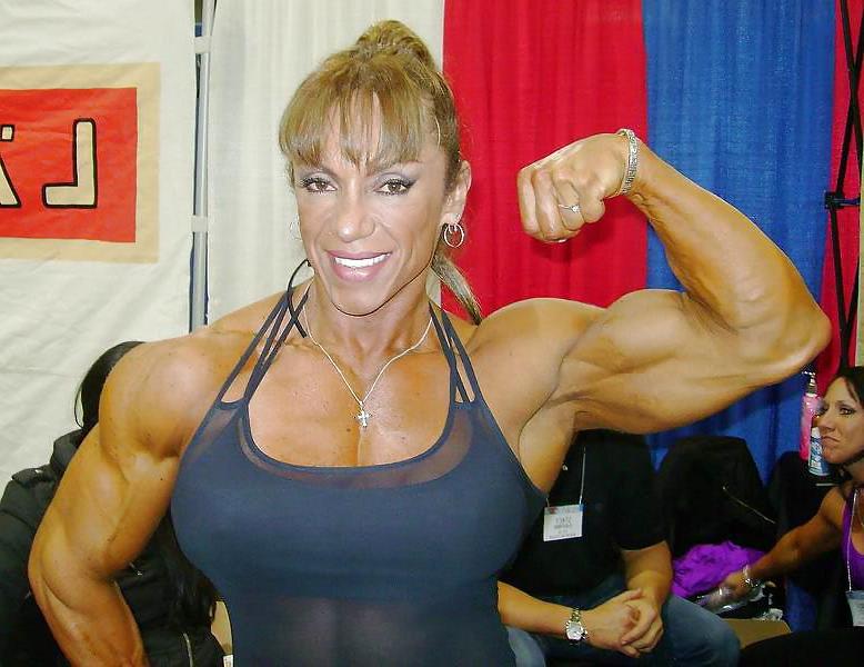 12P Marina-Hot Female Bodybuilder