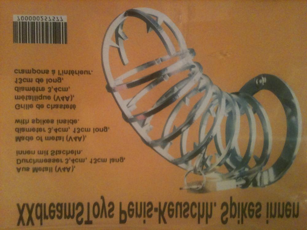 15P Chastity cage 