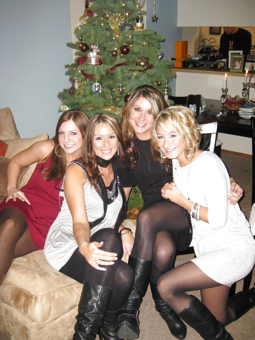 25P Pantyhose Christmas Girls II