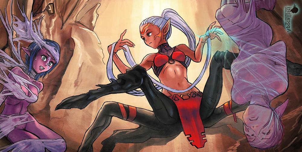 25P My Favorite Monster Girls: Spider Girls (Driders)