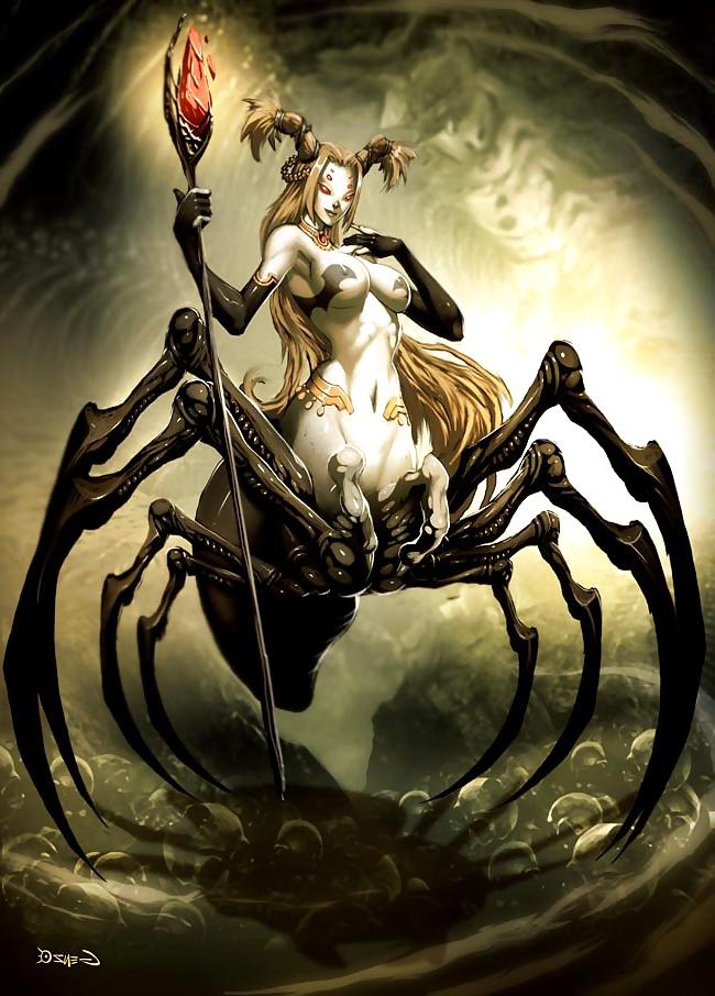 25P My Favorite Monster Girls: Spider Girls (Driders)