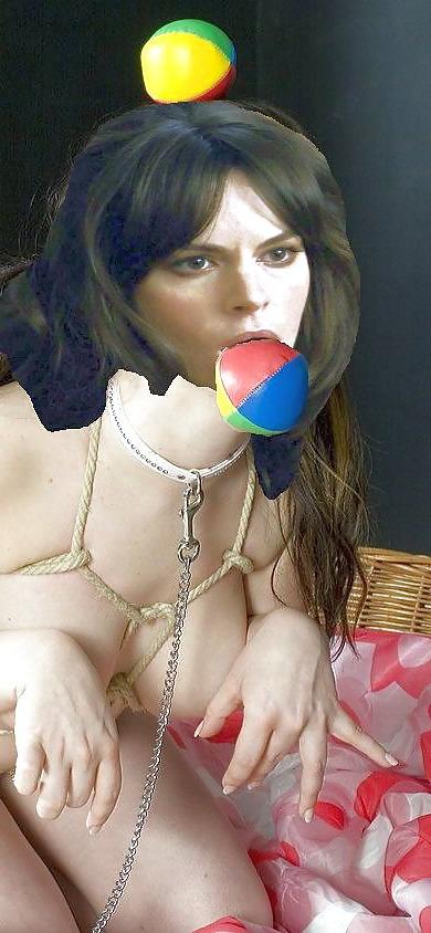 19P Emily Hampshire - sexy Canadian sub