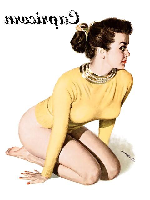 25P Erotic Calendar 16 - Al Moore Pin-ups 1950
