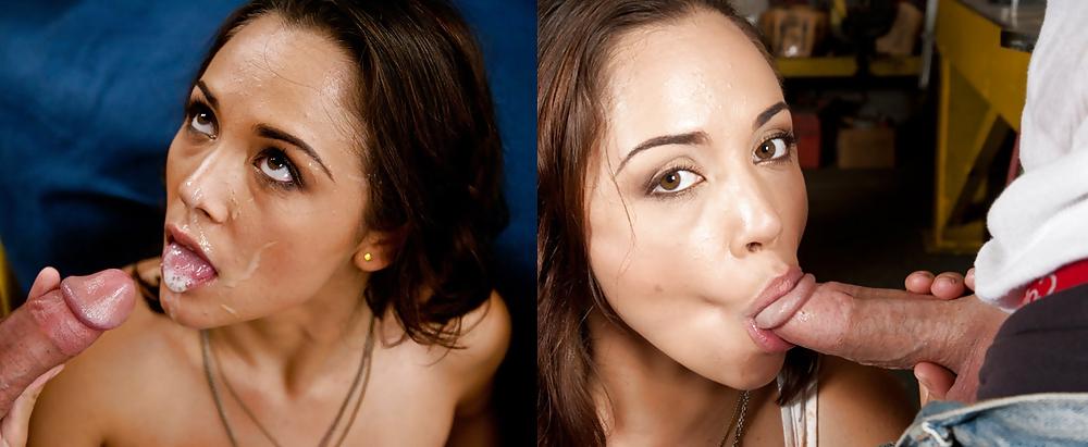 25P From the Moshe Files: All NEW Before After Cum Facial 9